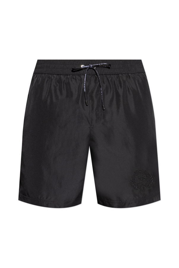 DOLCE&GABBANA メンズ　水着 DOLCE&GABBANA (ドルチェ ＆ ガッバーナ) パッカブル ロゴ